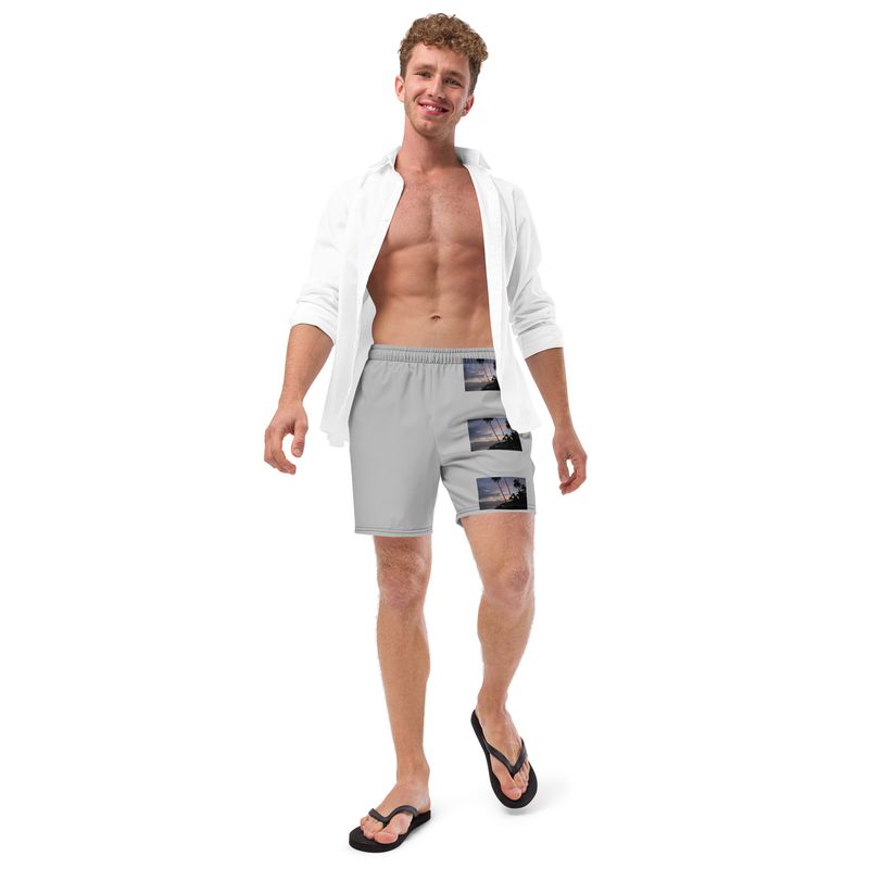 Short de bain recyclé homme - 00293