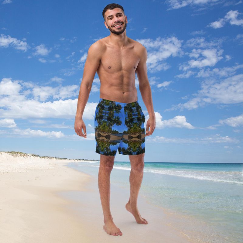 Short de bain recyclé homme - 00299