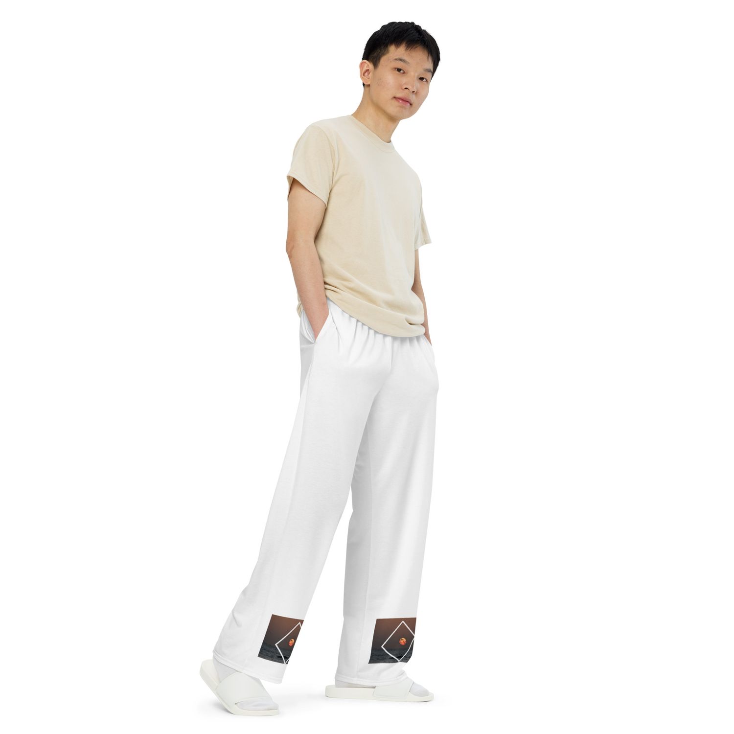 Pantalon large Homme 00315 
