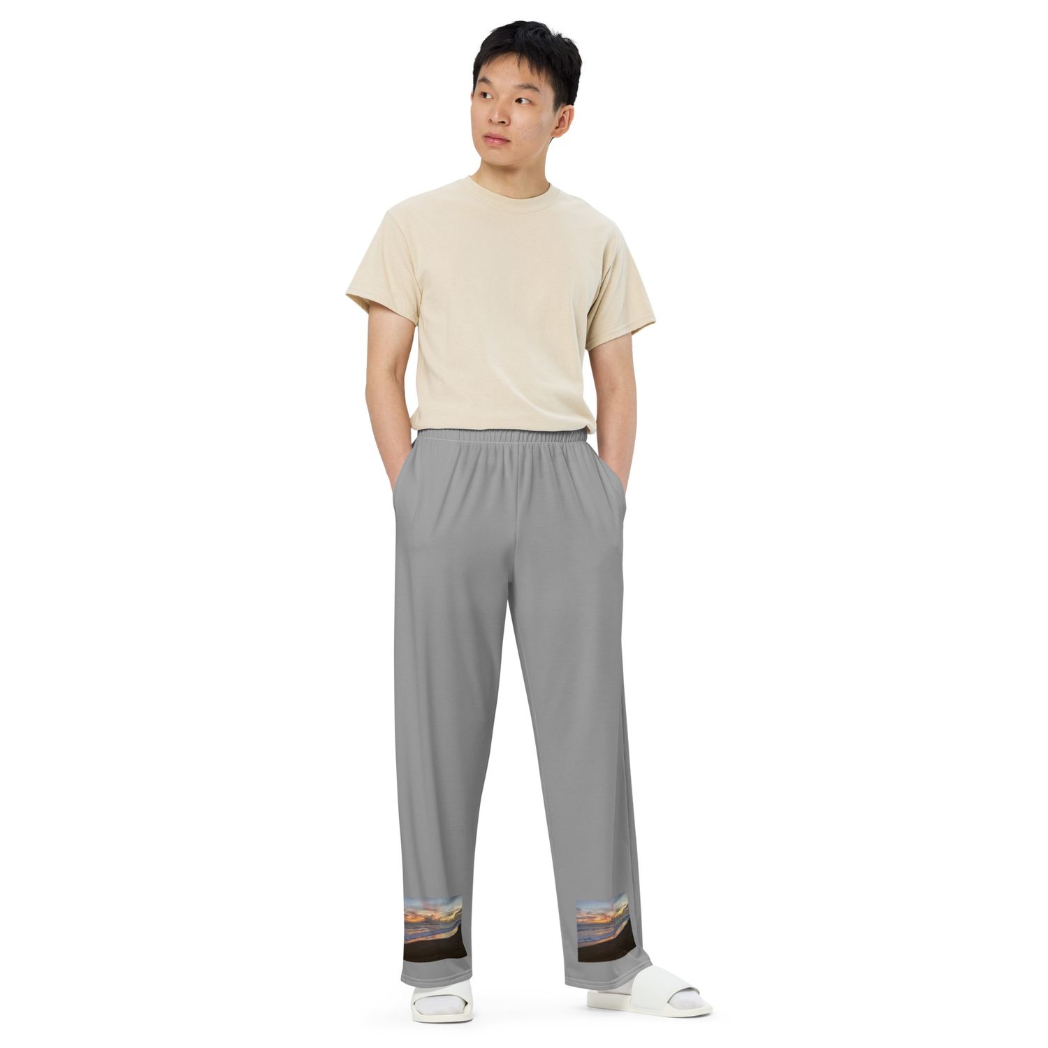 Pantalon large Homme 00314 
