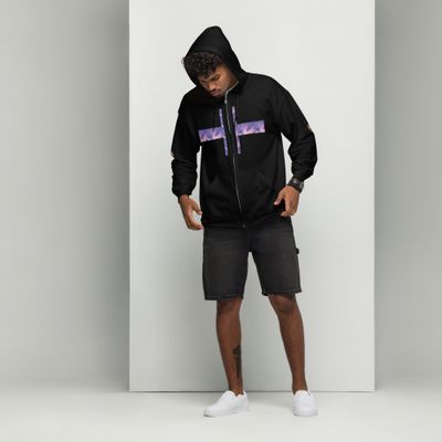 Sweat à capuche épais à fermeture éclair - 00330