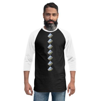 Tee-shirt à Manches Raglan 3/4 - 00329