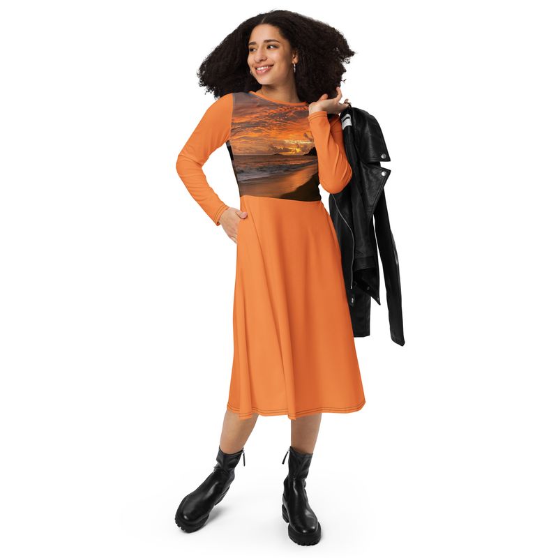 Robe manches longues - 00645