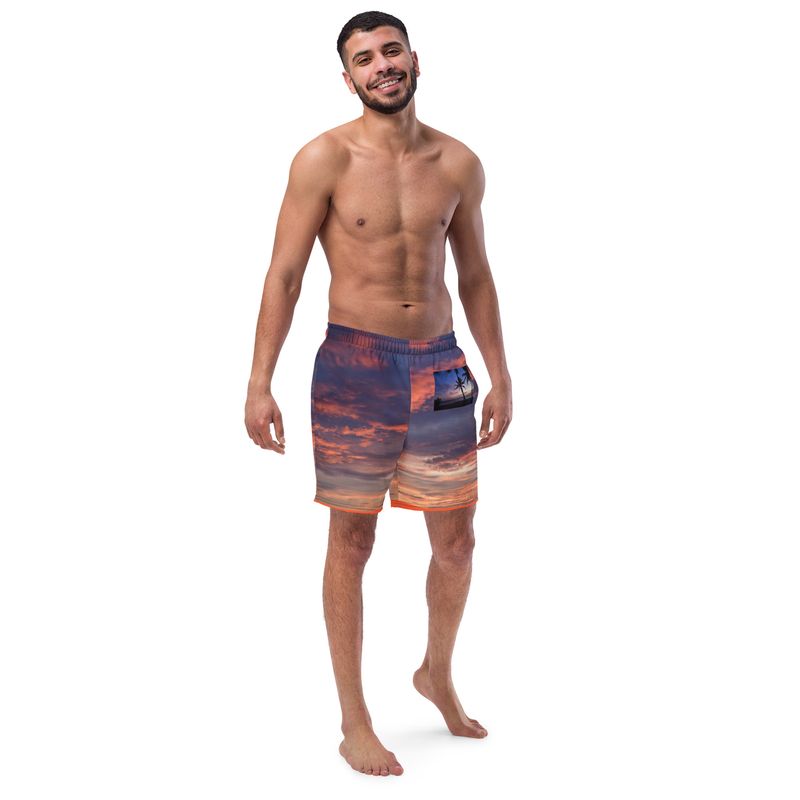 Short de bain recyclé homme - 00650