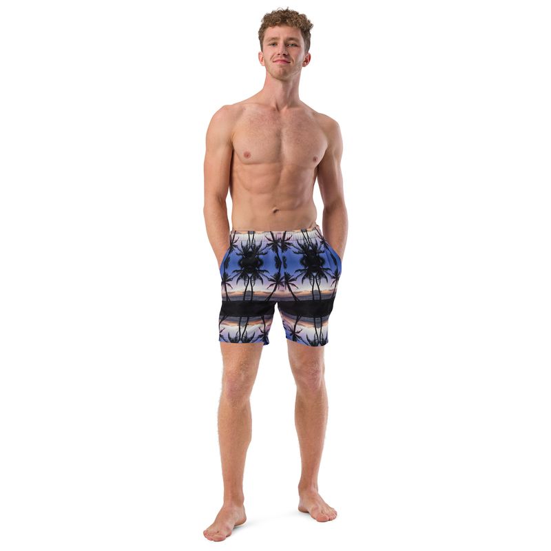 Short de bain recyclé homme - 00651