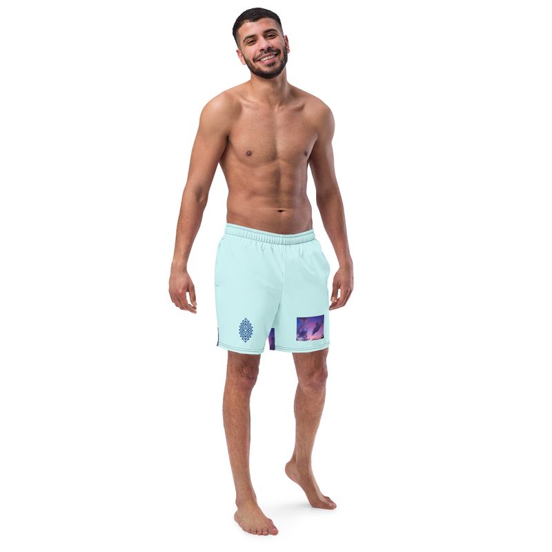 Short de bain recyclé homme - 00653