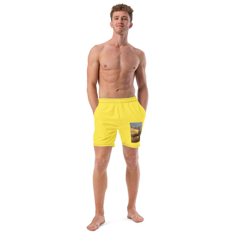 Short de bain recyclé homme - 00654
