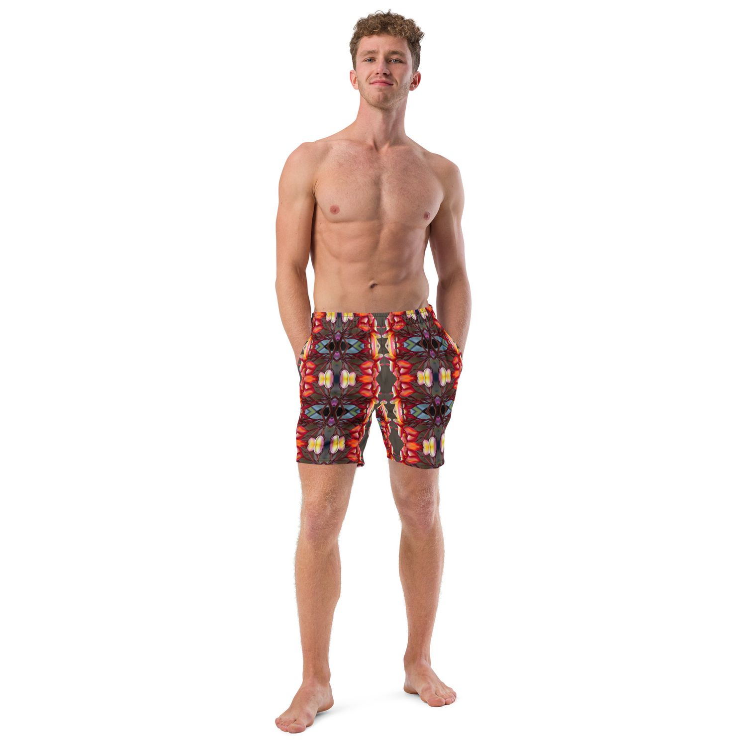 Short de bain recyclé homme - 00660