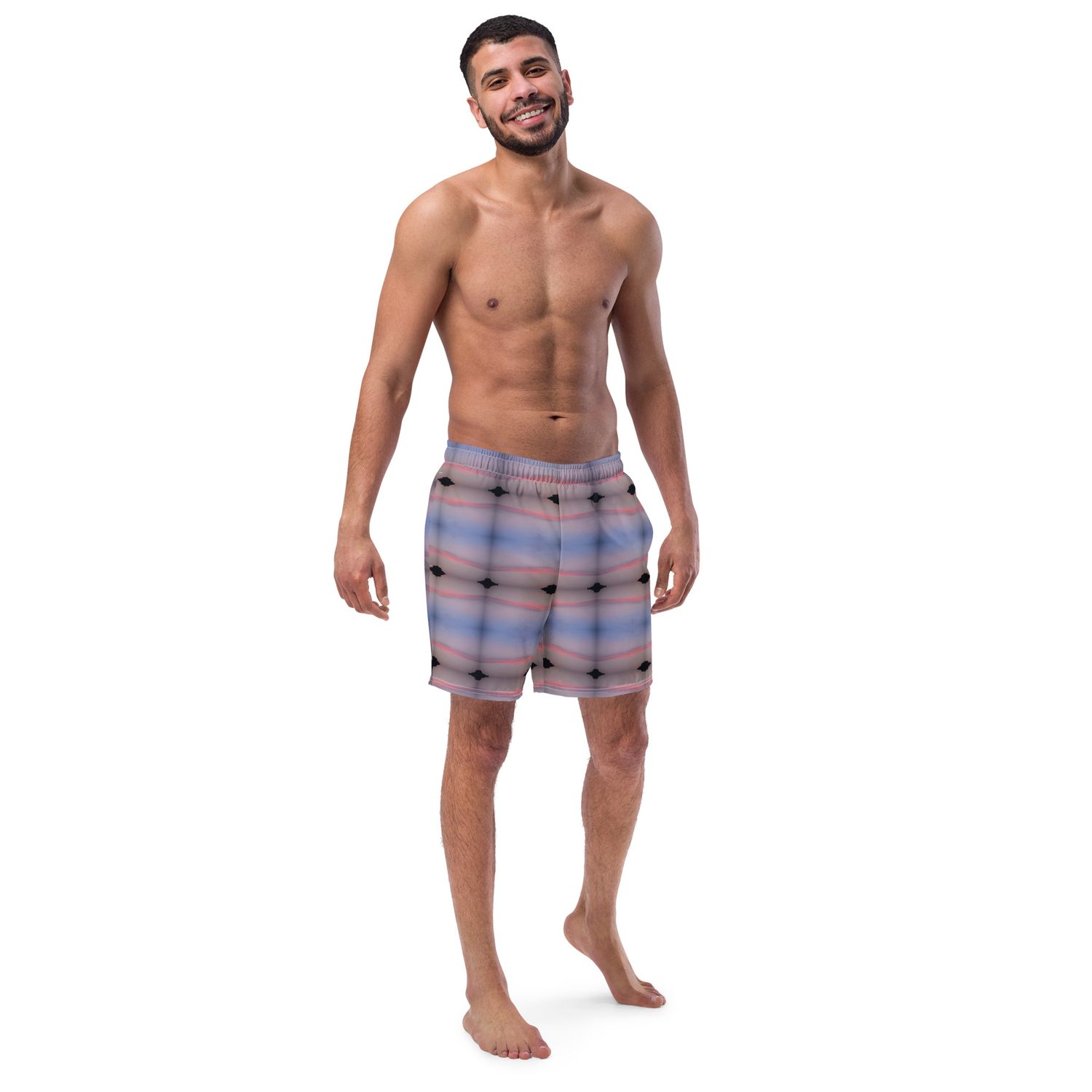 Short de bain recyclé homme - 00661