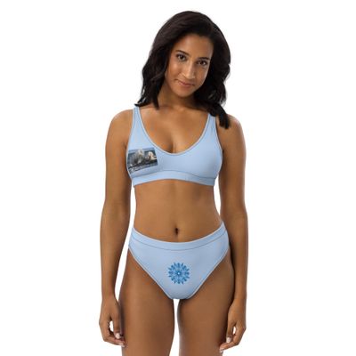 Maillot de bain éco-responsable taille haute - 00776