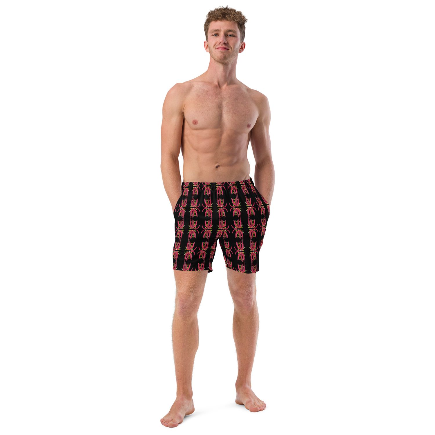 Short de bain recyclé homme - 00882