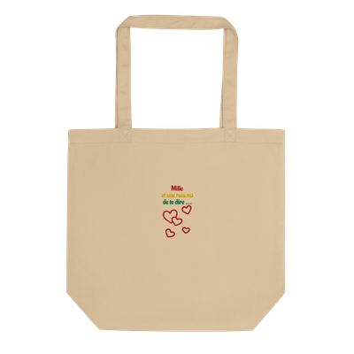 Sac écologique bio - brodé ou non brodé