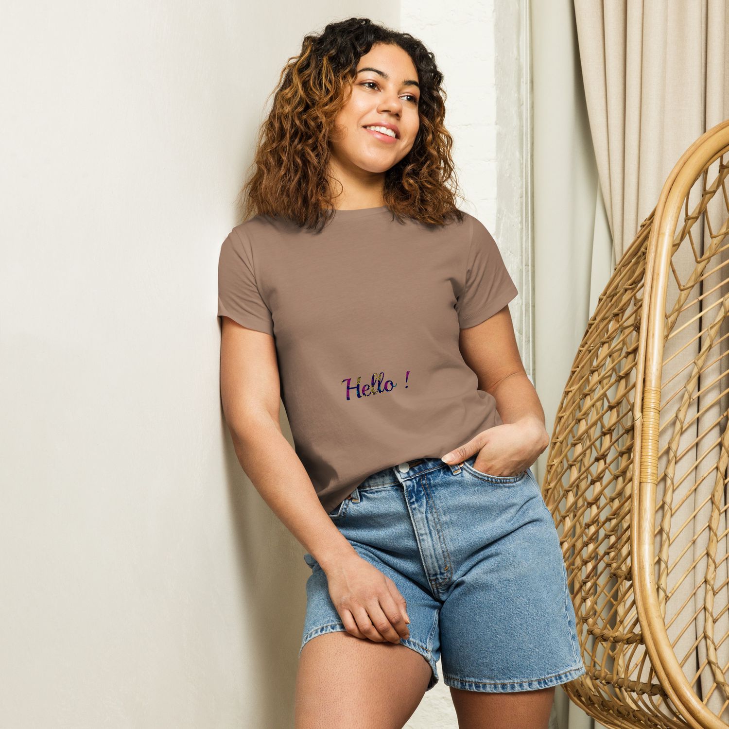 Tee-shirt taille haute 
