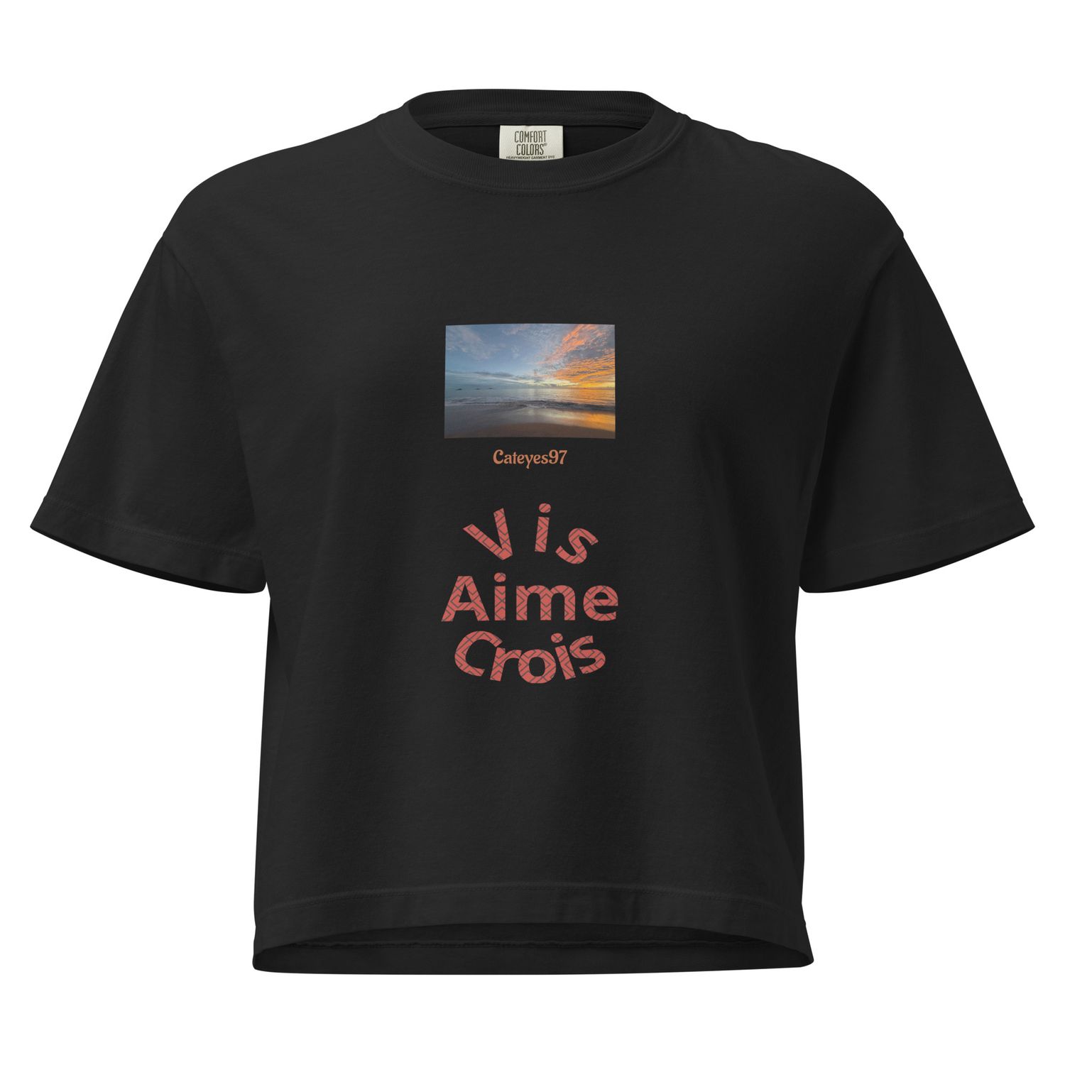 Tee-shirt boxy épais 