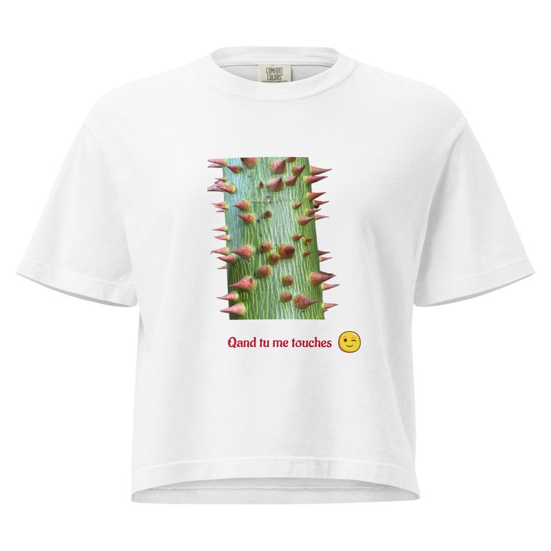 Tee-shirt boxy épais - 00983