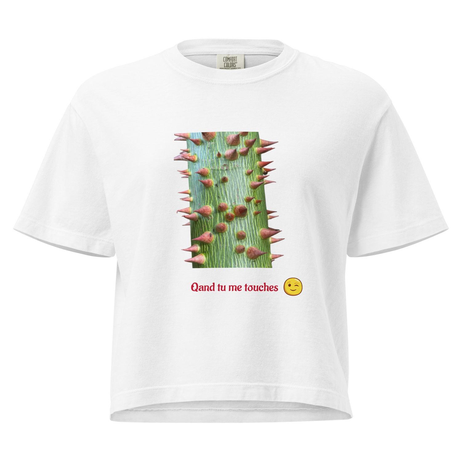 Tee-shirt boxy épais - 00983