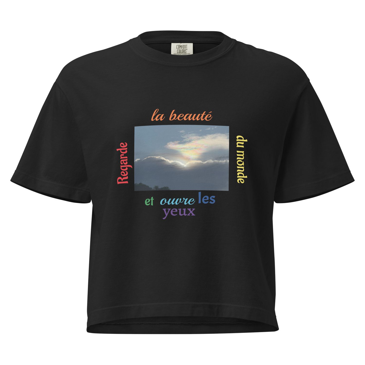 Tee-shirt boxy épais 