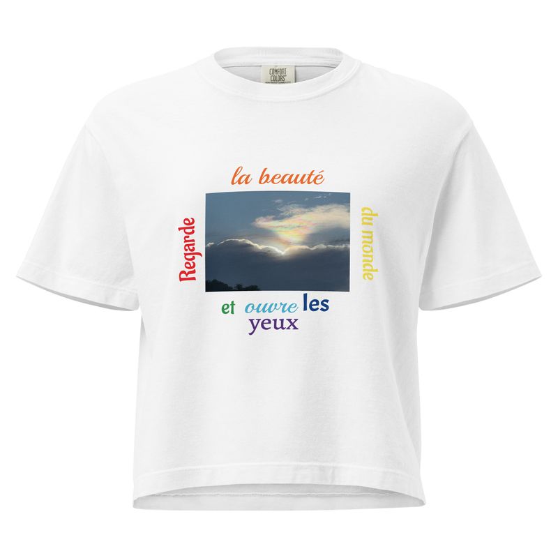 Tee-shirt boxy épais - 00984