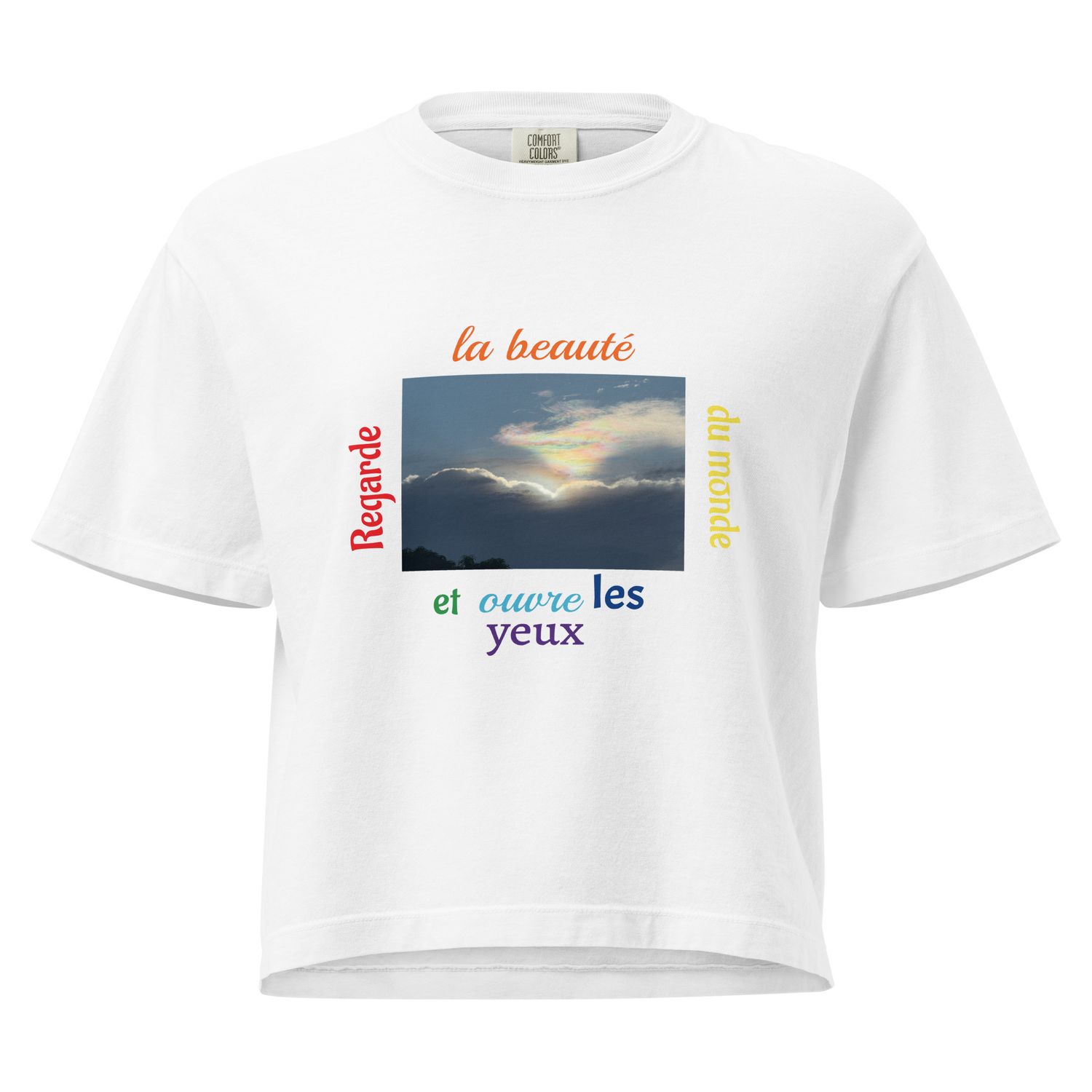 Tee-shirt boxy épais - 00984