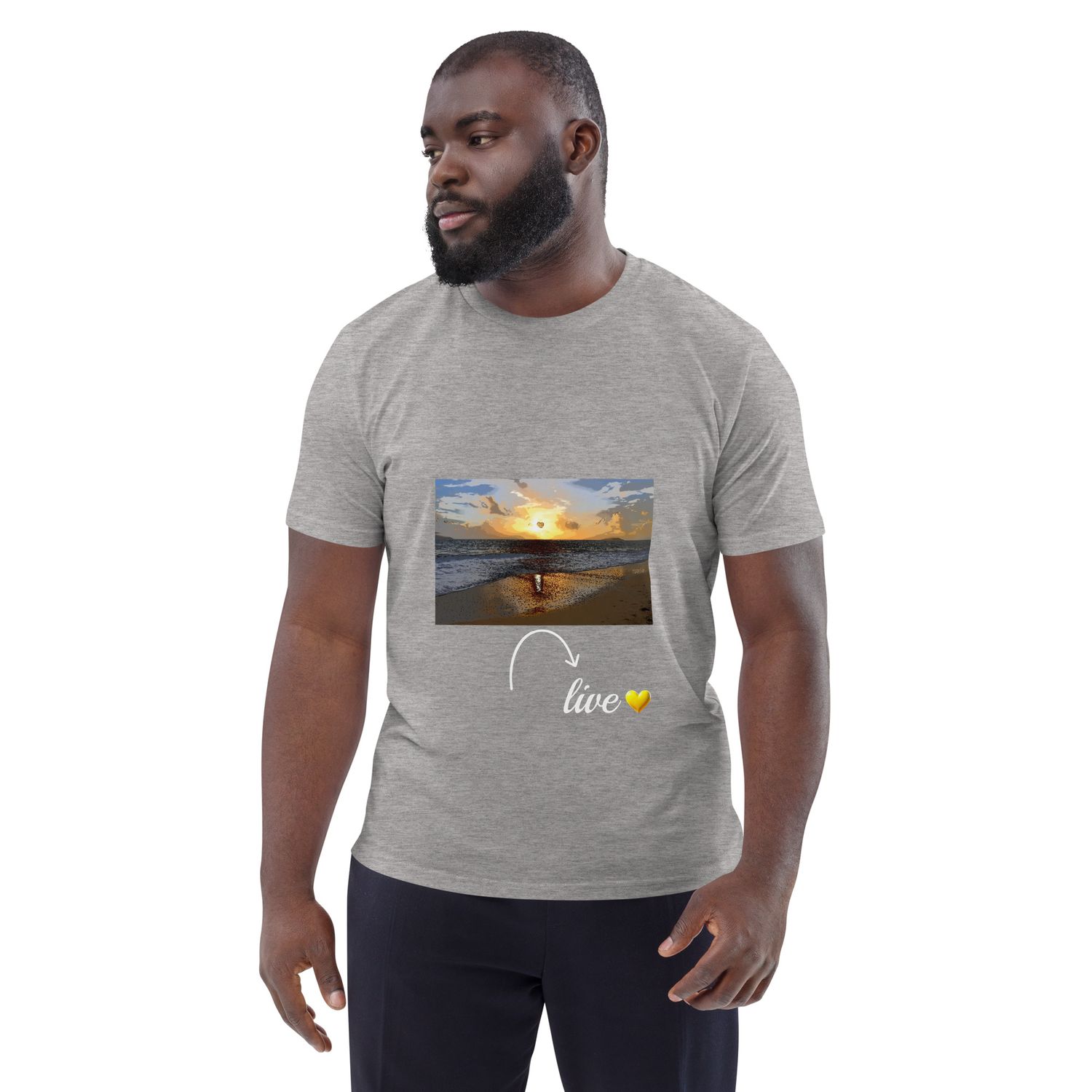 Tee-shirt  en coton biologique - 01013