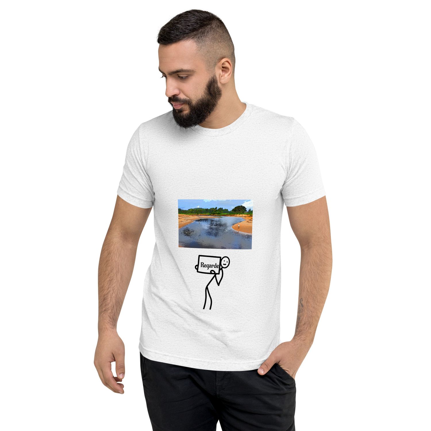 Tee-shirt à manches courtes - 01017