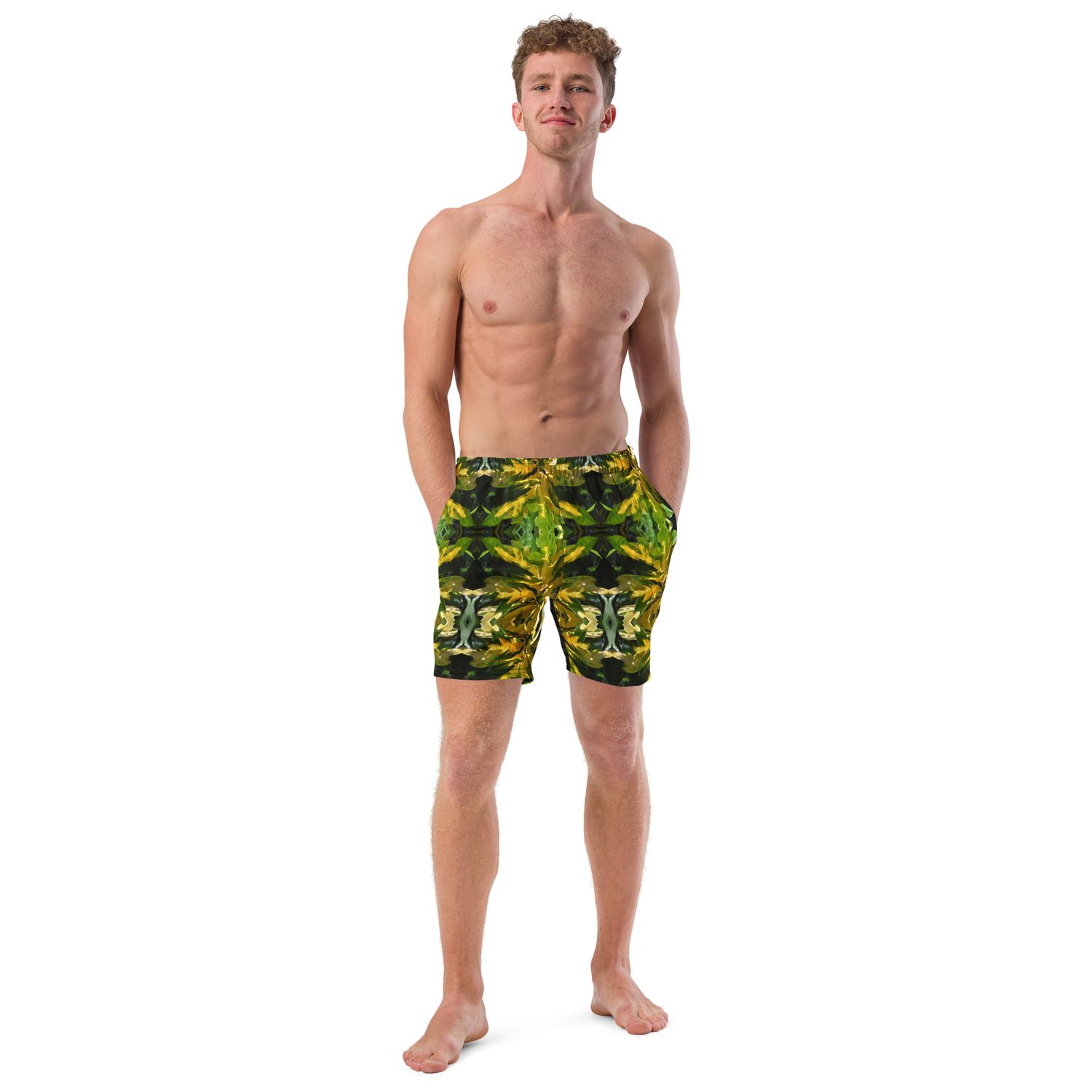 Short de bain recyclé homme - 01024