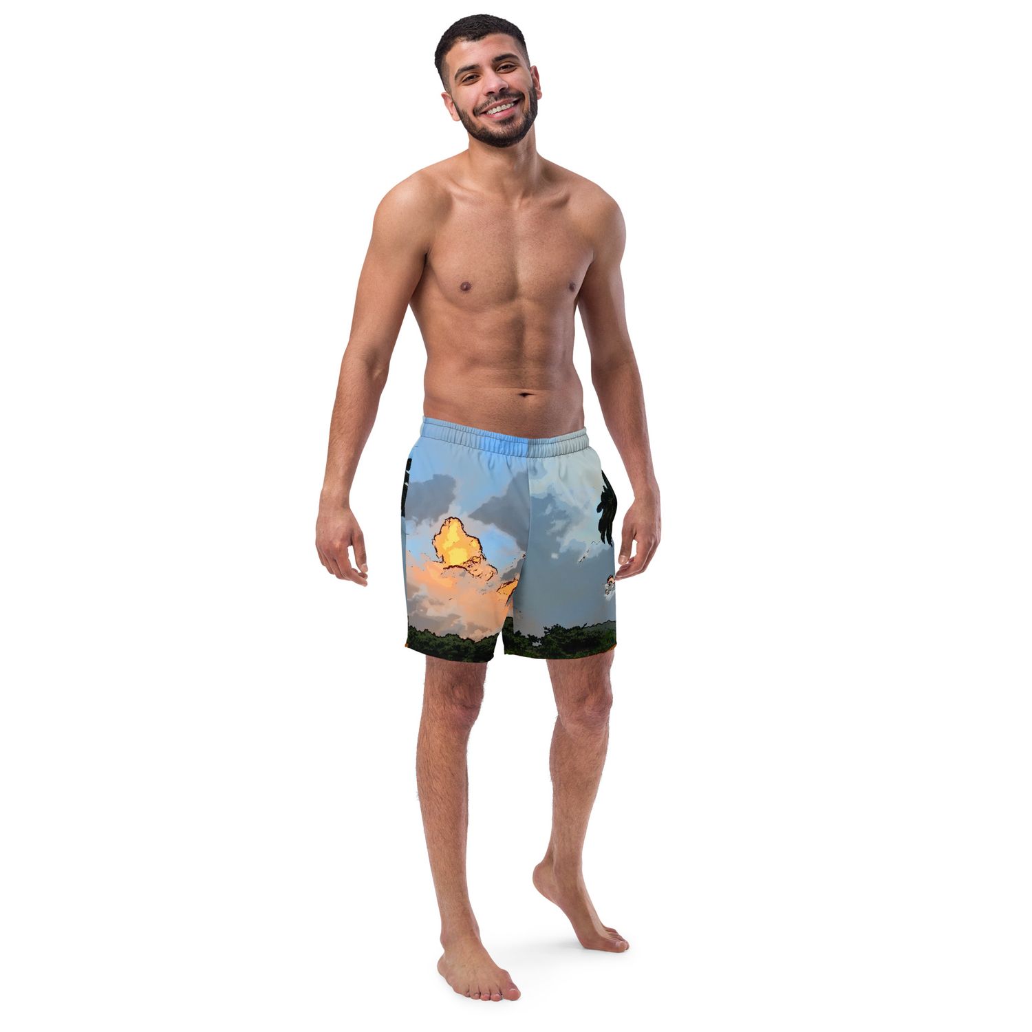 Short de bain recyclé