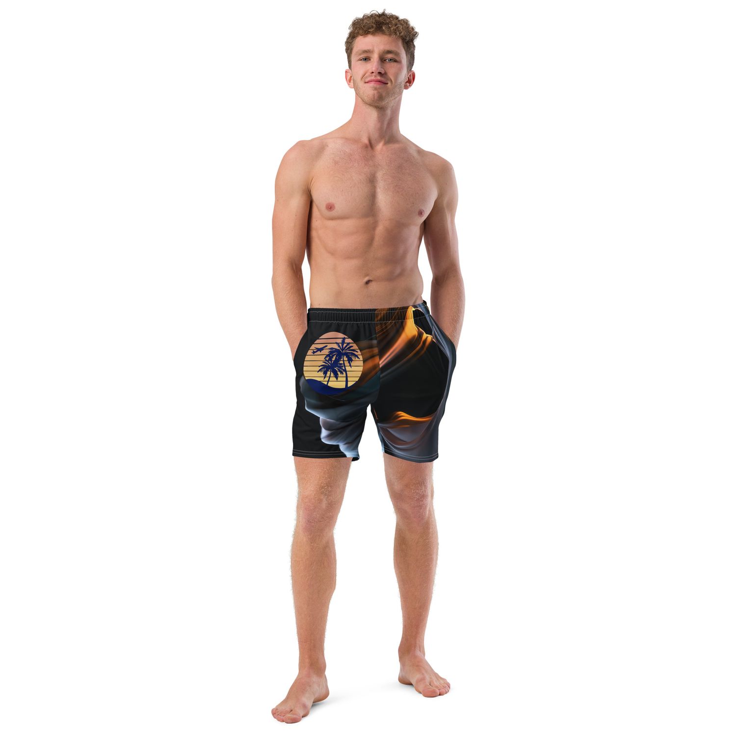 Short de bain recyclé homme - 01037