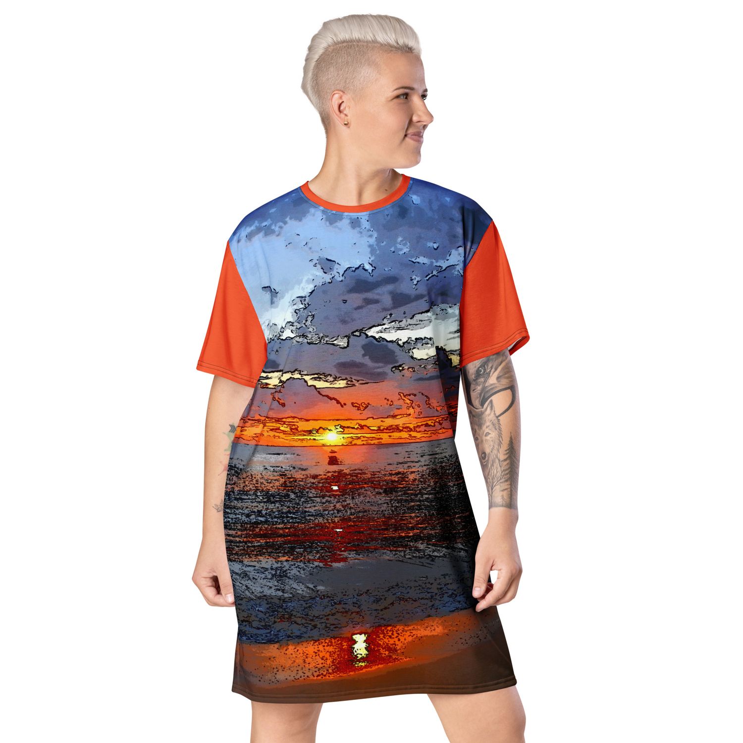 Robe Tee-shirt - 01085
