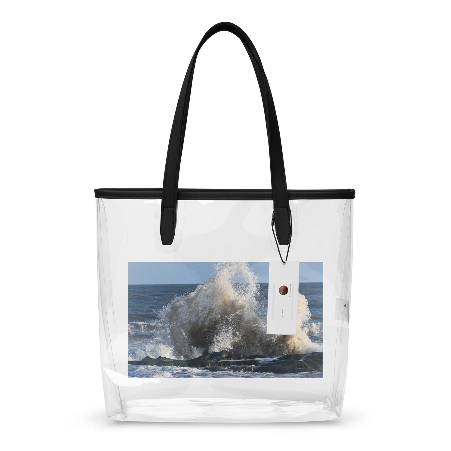 Clear tote bag