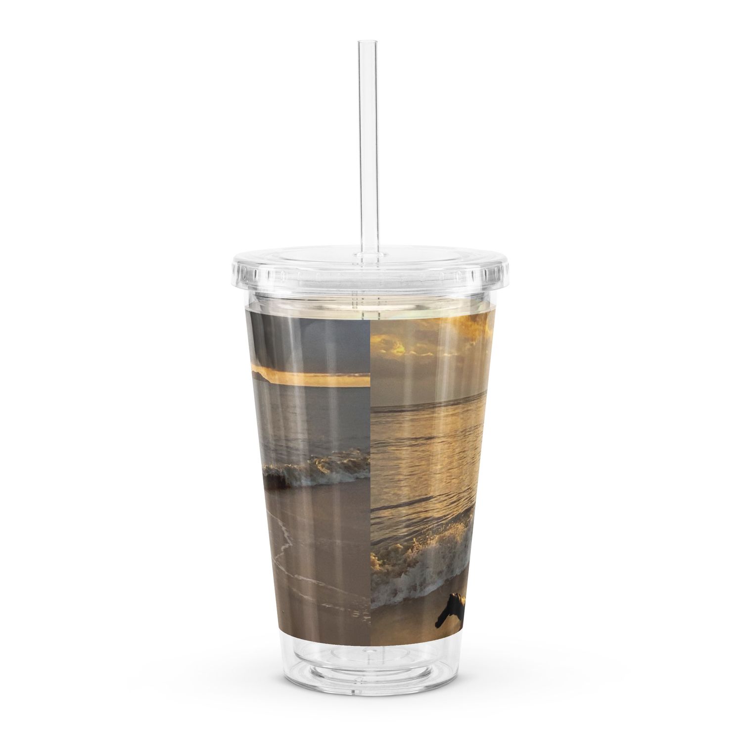 Gobelet en plastique transparent - 01146