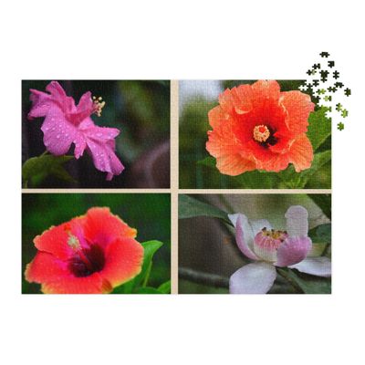 Puzzle et sa boîte en métal - 01239