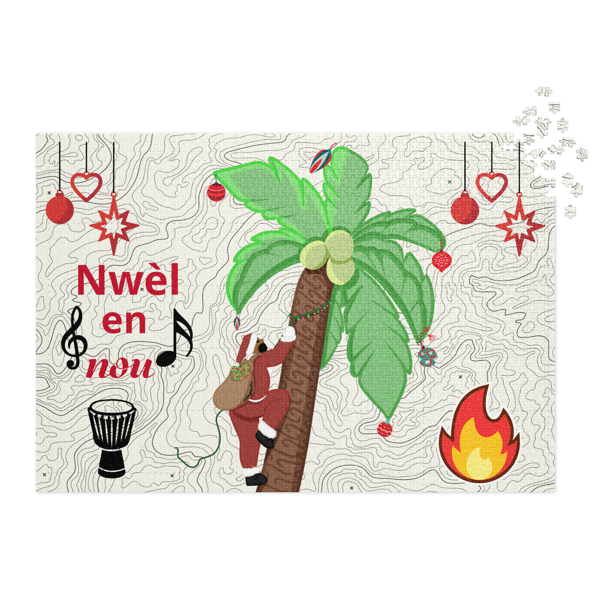 Puzzle et sa boîte en métal - 01240