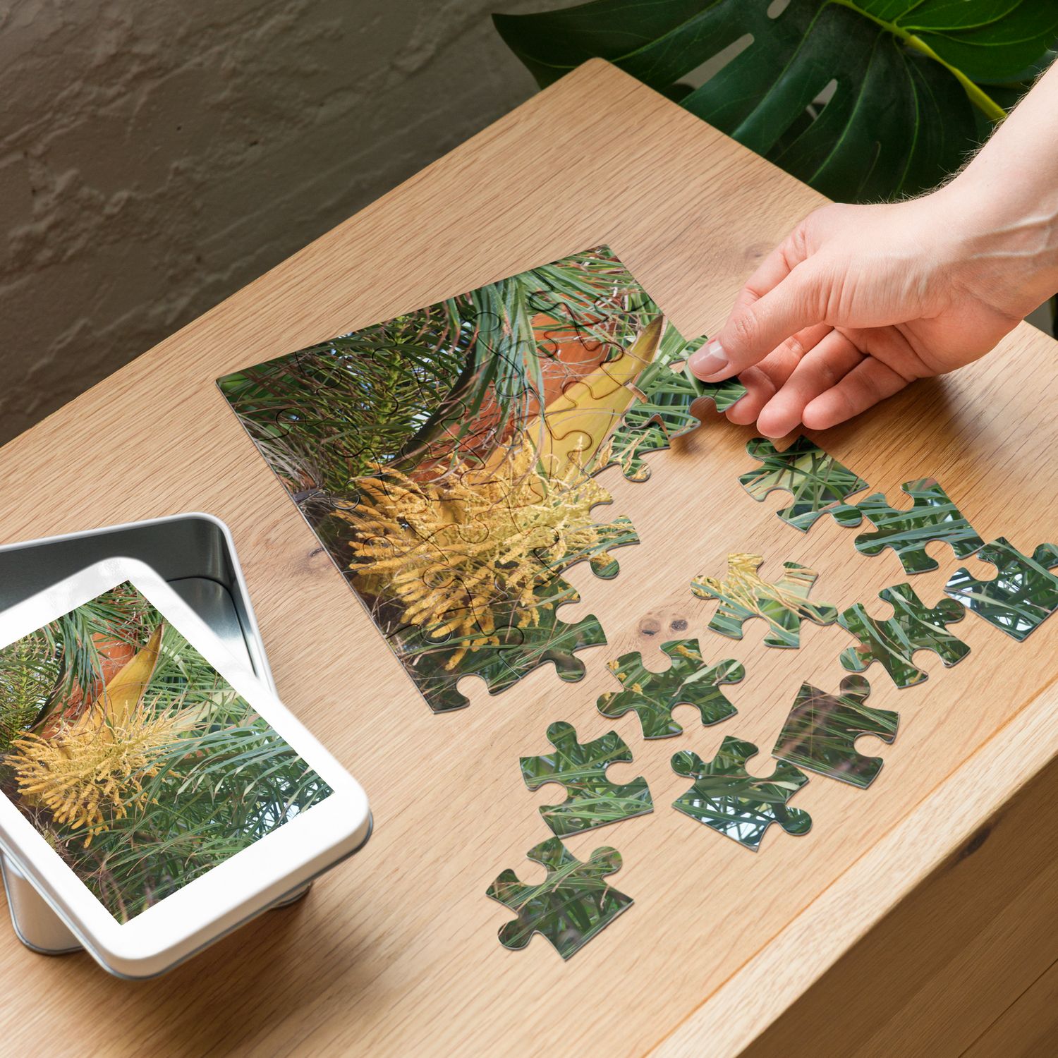 Puzzle et sa boîte en métal - 01232 Puzzle et sa boîte en métal - 01232