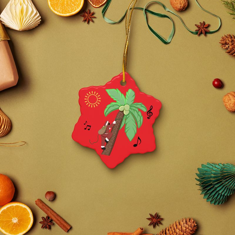 Ornements en céramique recto verso - 01300