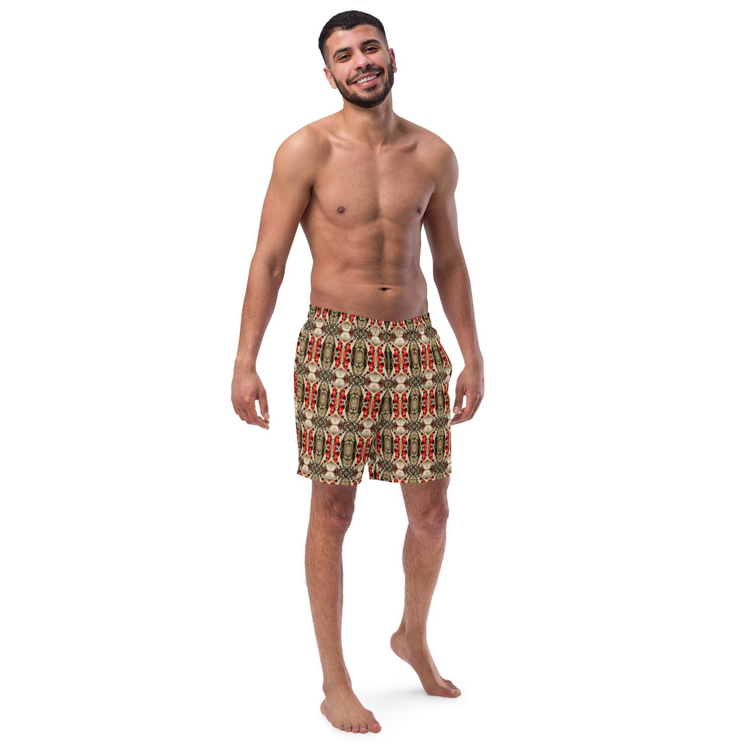 Short de bain recyclé homme - 01359