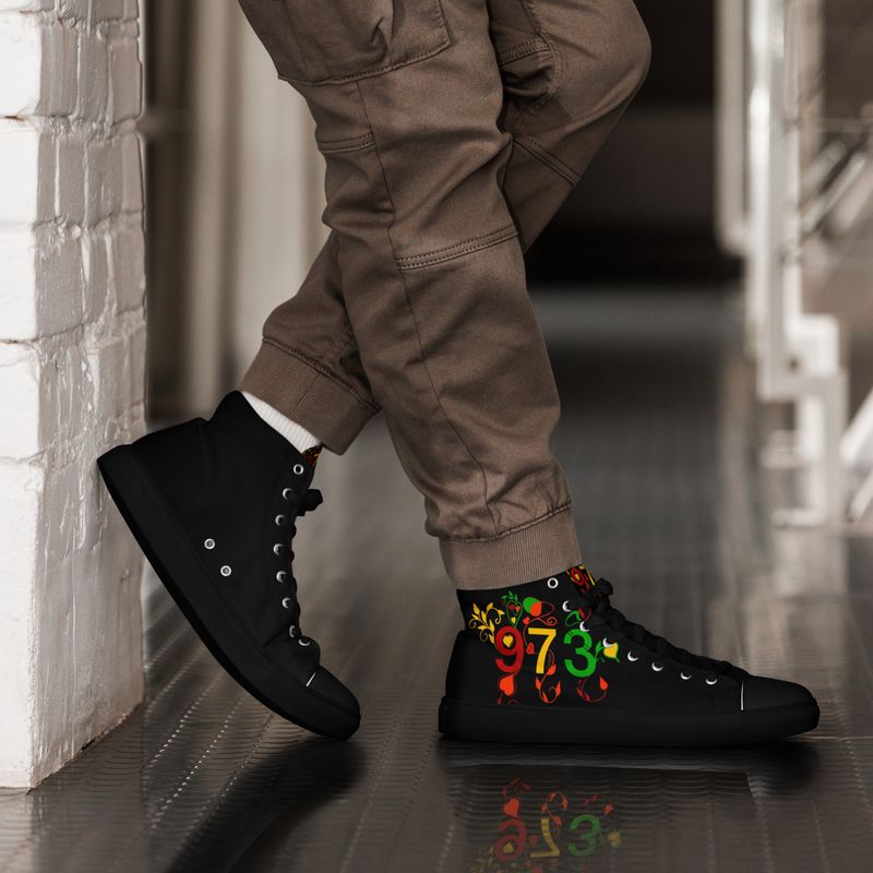 Baskets hautes en toile homme 973 - 01520 Baskets hautes en toile homme 973 - 01520