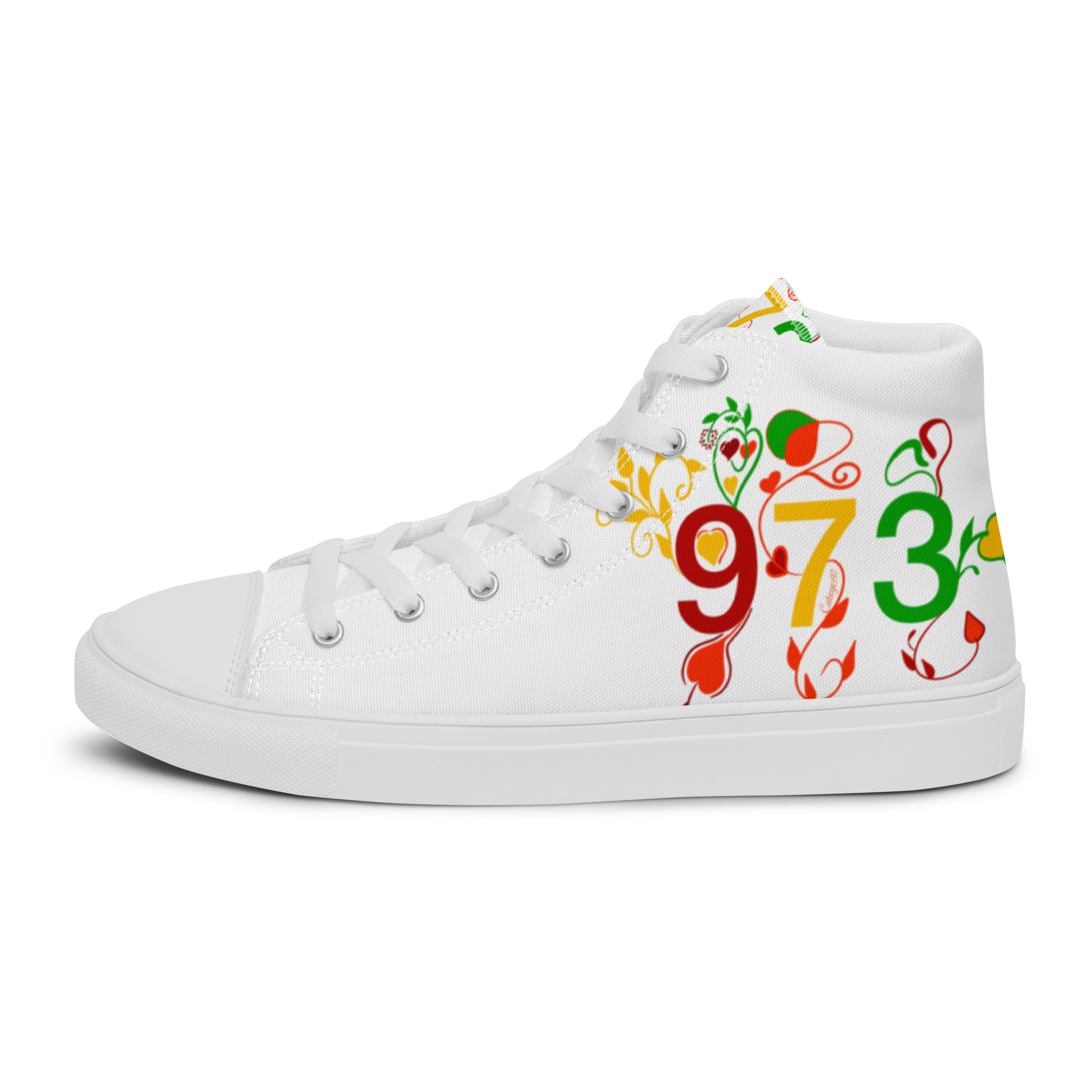 Baskets hautes en toile homme 973 - 01533