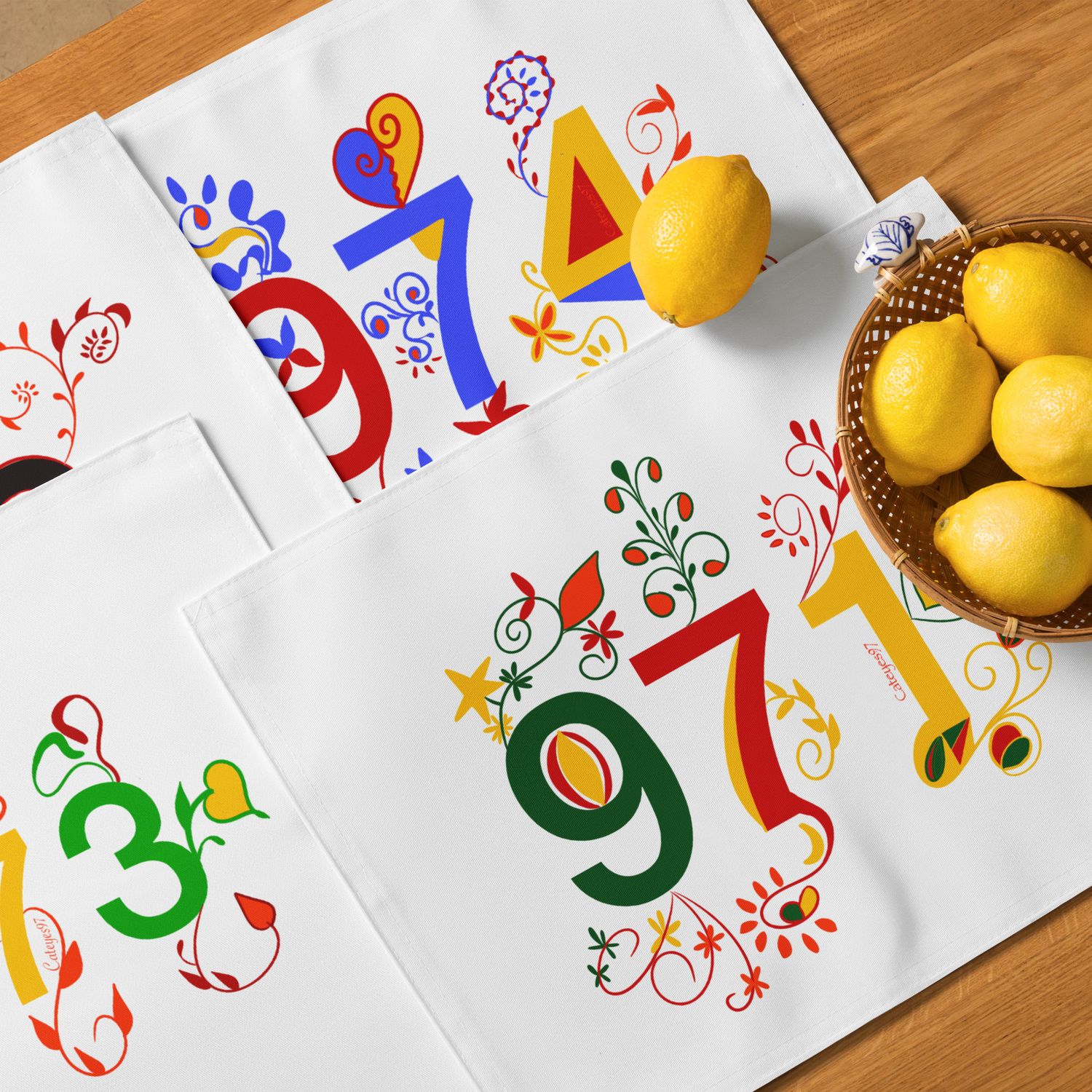 Sets de table 971 à 974 - 01544