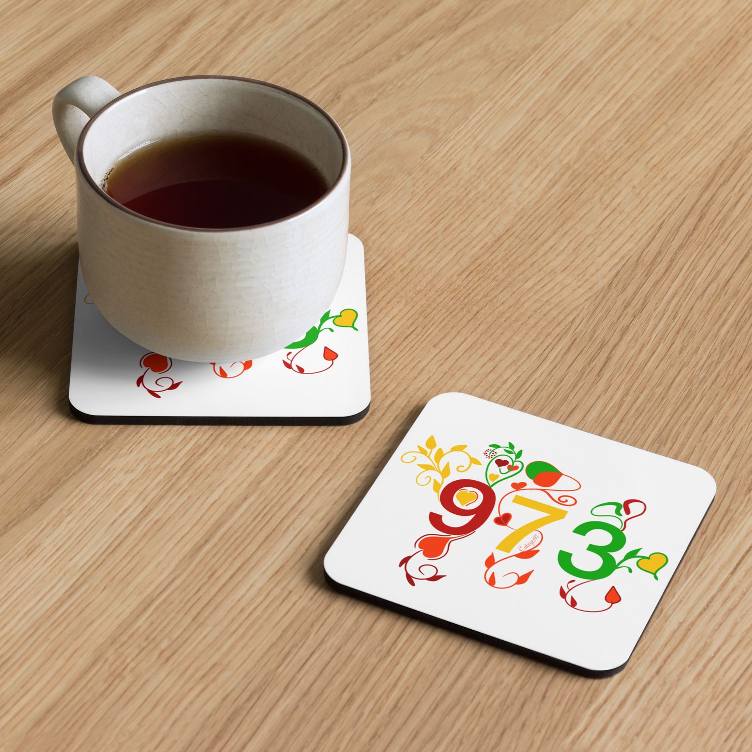 Sous-verres en liège 973 - 01547 Sous-verres en liège 973 - 01547