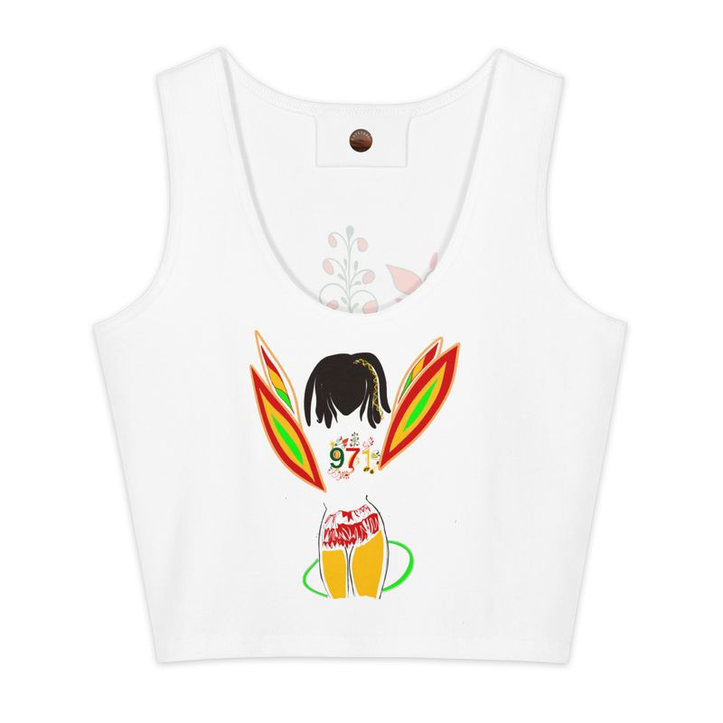 Crop top en coton 971 - 01556 Crop top en coton 971 - 01556