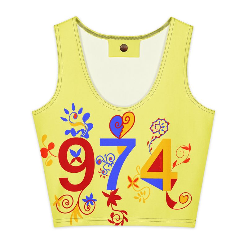 Crop top en coton 974 - 01567 Crop top en coton 974 - 01567