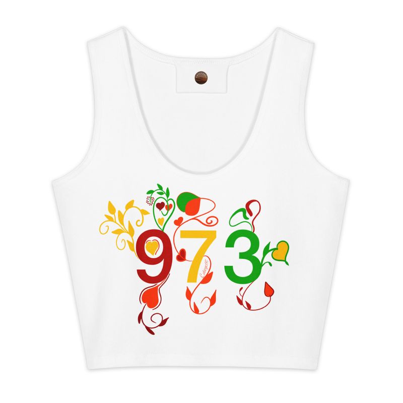 Crop top en coton 973 - 01558 Crop top en coton 973 - 01558