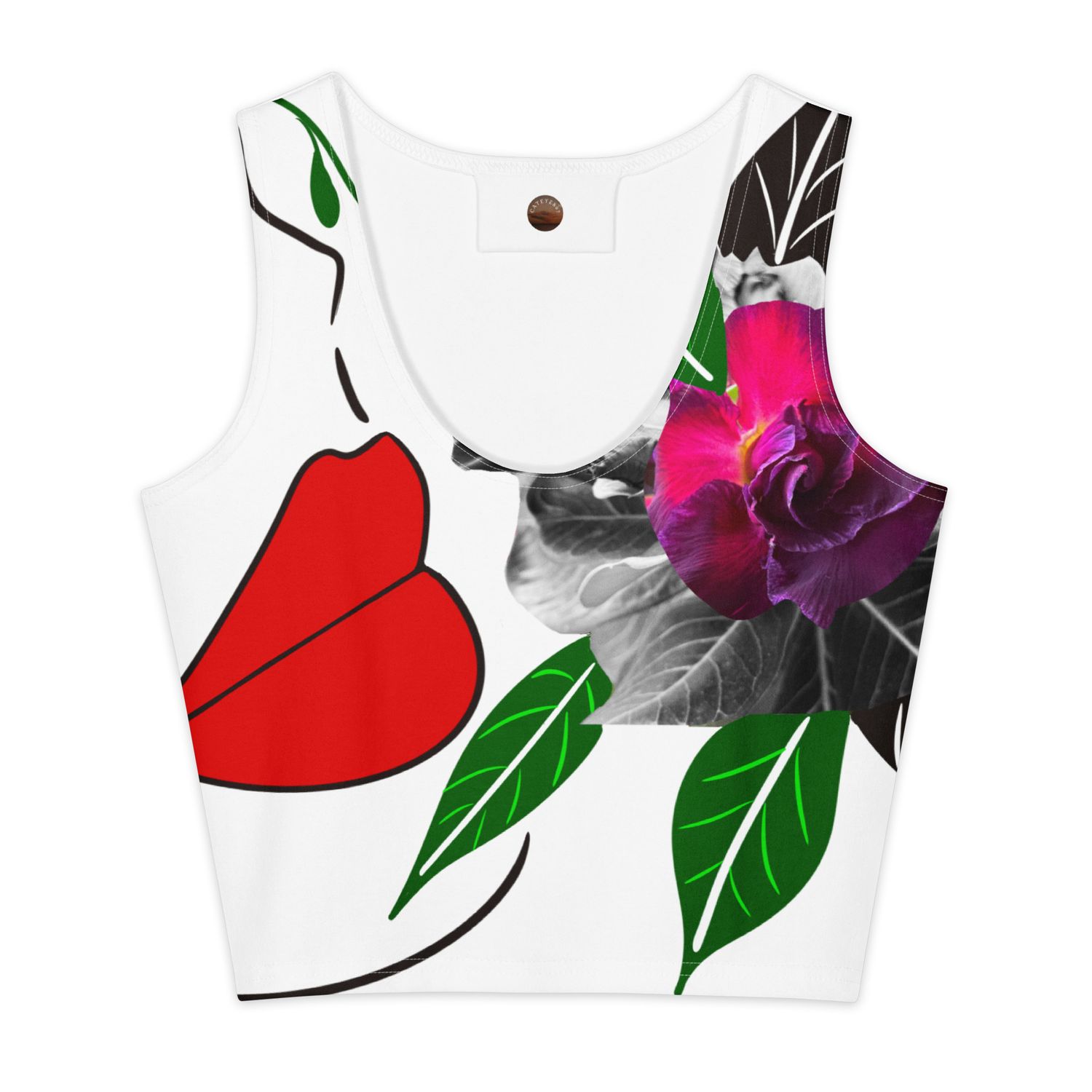Crop top en coton - 01581 Crop top en coton - 01581