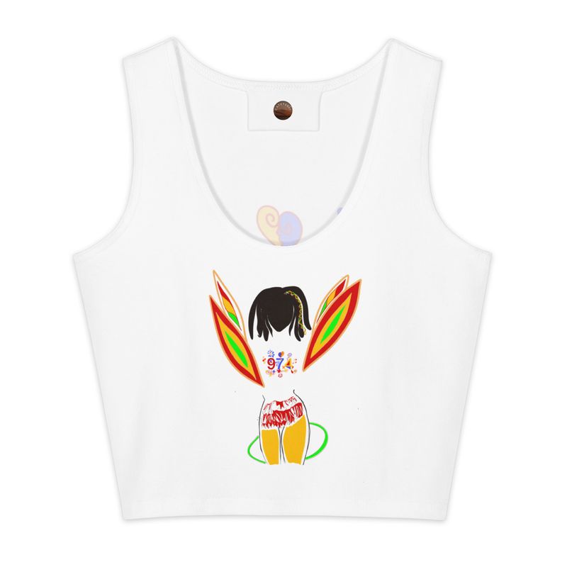 Crop top en coton 974 - 01574 Crop top en coton 974 - 01574