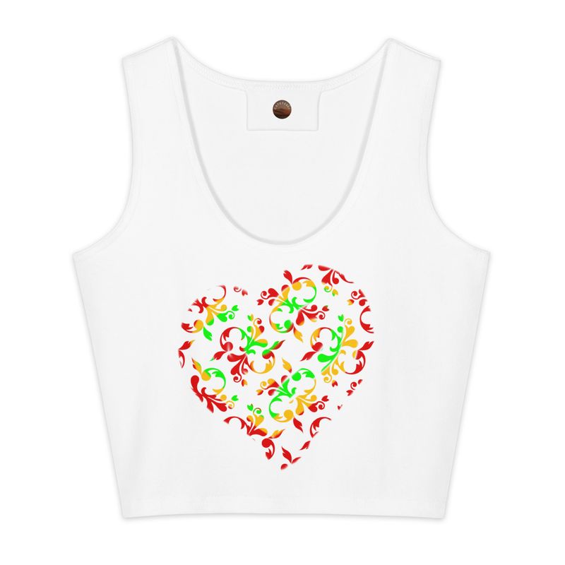 Crop top en coton - 01569 Crop top en coton - 01569