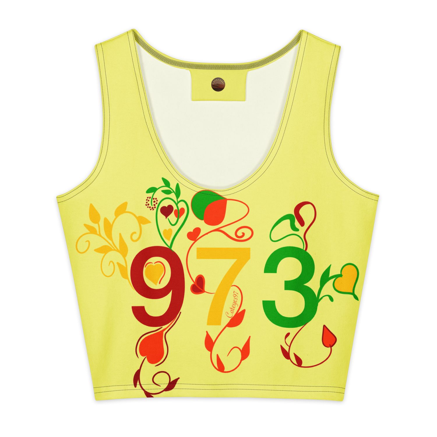 Crop top en coton 973 - 01568 Crop top en coton 973 - 01568