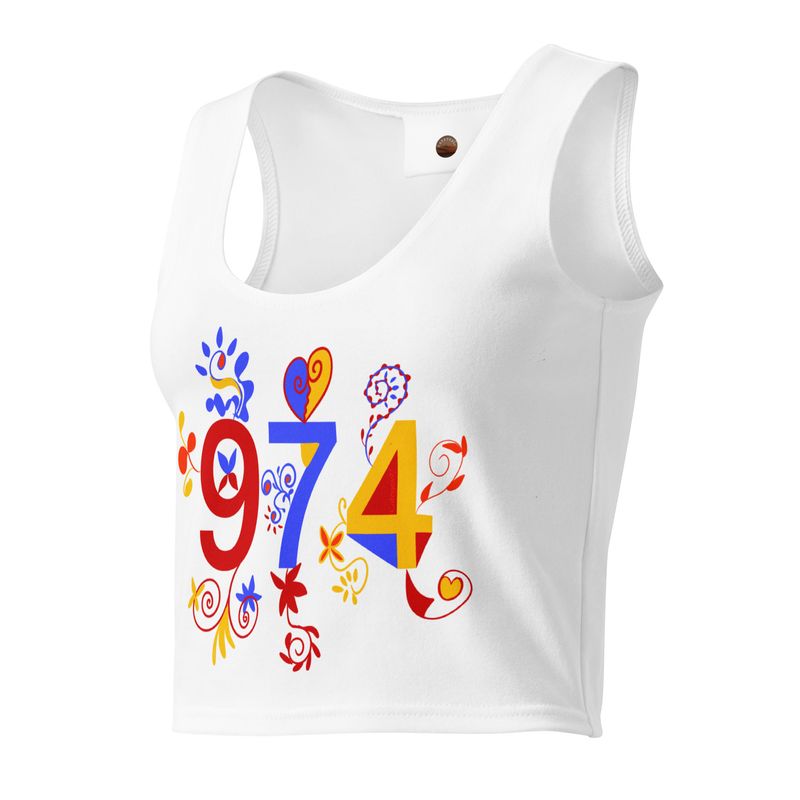Crop top en coton 974 Crop top en coton 974