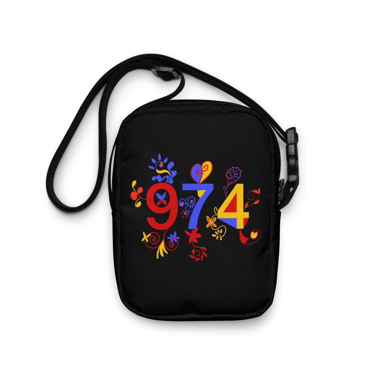 Sac à bandoulière noir 974 - 01646 Sac à bandoulière noir 974 - 01646