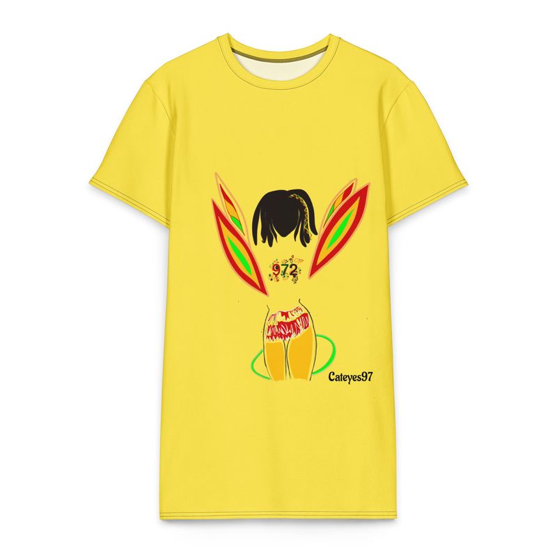 Robe Tee-shirt en coton fée 972 - 01662